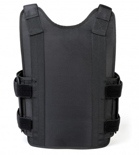 achterzijde professioneel steekwerend vest met ritssluiting – Interprotex