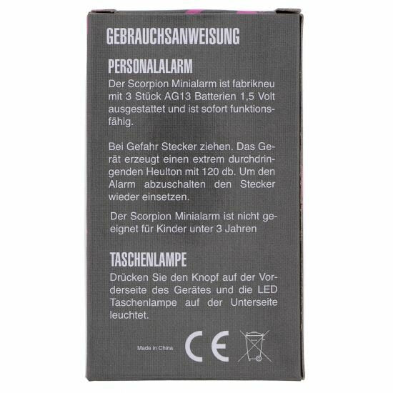 persoonlijk alarm 120 db