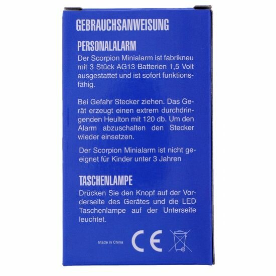 persoonlijk alarm 120 db