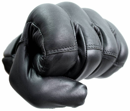 PRODEF kwartszand handschoenen – HPPE snijbescherming & impactdemping – leer