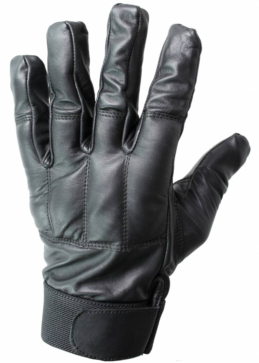 PRODEF kwartszand handschoenen – HPPE snijbescherming & impactdemping – leer