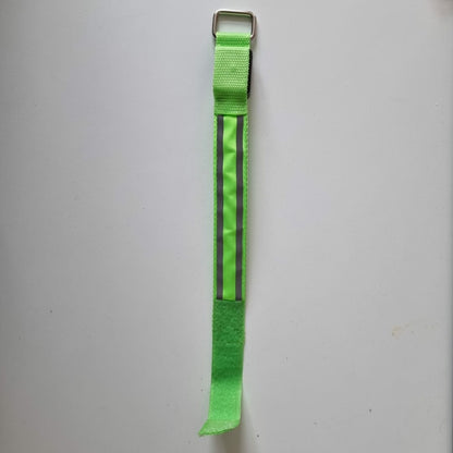 Reflecterende LED armband met drie lichtstanden